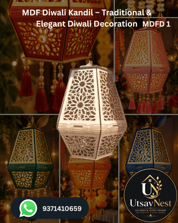 MDF Diwali Kandil